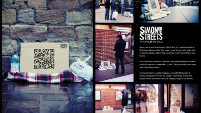 Simon on the Streets - QR codes