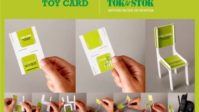 Tok&amp;Stok - Toy Chair Business Card