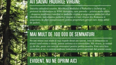 WWF - Paduri virgine (newsletter final)