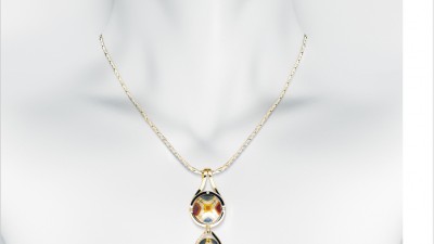 Bagues Jewellery - Necklace on white