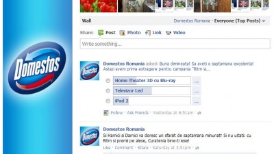 Facebook: Domestos - Domestos Romania