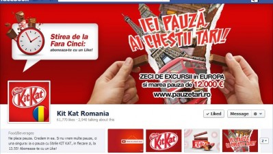 Facebook: Kit Kat - Timeline