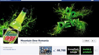 Facebook: Mountain Dew - Timeline
