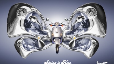 Vespa motorcycles - Metal