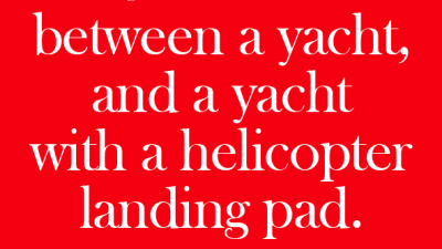 The Economist - Yacht