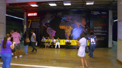 National Geographic &ndash; Branding metrou Unirii 1