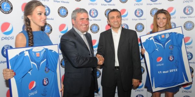 Proiectul Next 11: Pepsi si Academia Gheorghe Hagi vor sa construiasca echipa de viitor a fotbalului romanesc