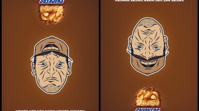 Snickers - Baseball Cap Face