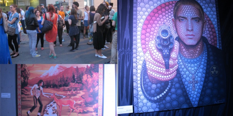 Revolta artistica impotriva kitsch-ului la a doua editie Print Art Fest
