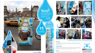 Unicef / Tap Project - Dirty water