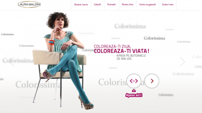 Website: laurabaldini.ro - Linia Colorissima
