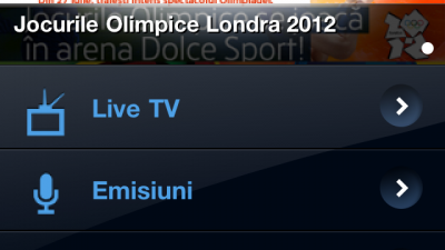 Aplicatie mobile: Dolce Mobile TV, powered by COSMOTE - 2