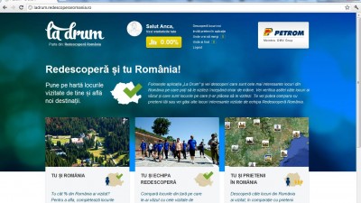 Aplicatie web: Petrom - La Drum