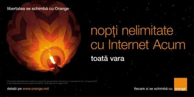 Campania pentru Orange "Reshuffle", semnata de Publicis Moldova