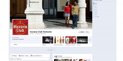 Brandul de rom cubanez Havana Club lanseaza pagina de Facebook pentru fanii din Romania