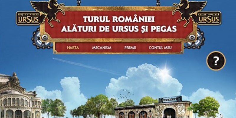 Kubis Interactive a demarat Turul Romaniei cu URSUS si Pegas pe Facebook