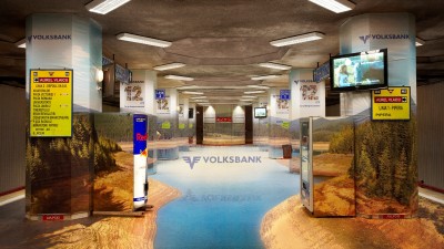 Volksbank - Anamorphic Volskbank campaign, 2