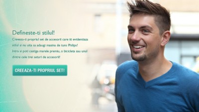 Aplicatie de Facebook: Philips Personal Care &ndash; Exprima-ti stilul cu Philips!