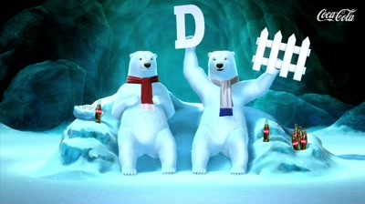 Coca-Cola - Polar Bears watching Super Bowl: Bear calls for D Fence