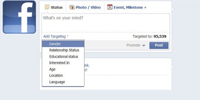 Facebook Page Post Targeting: plusuri si minusuri
