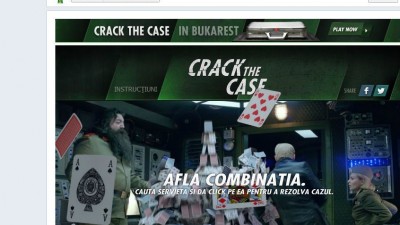 Aplicatie de Facebook: Heineken Crack the Case - Afla combinatia