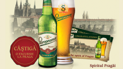 Staropramen - Castiga o excursie la Praga