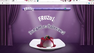 Website: Fruzu.ro - Homepage