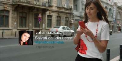 Oana Pellea – noua voce din campania Vodafone ce sustine comunitatea celor implicati in salvarea cailor salbatici de la Letea