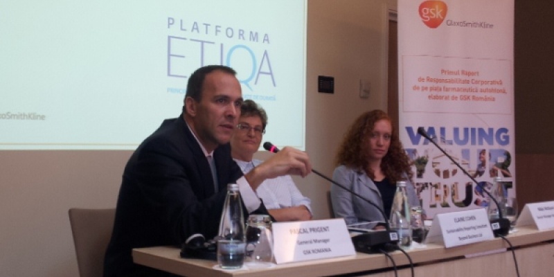 "Pretuim increderea voastra" este raportul de responsabilitate corporativa pentru 2011 lansat astazi de GSK