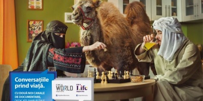 Campania de lansare Digi Life si Digi World "Conversatiile prind viata", semnata de Rusu+Bortun Brand Growers