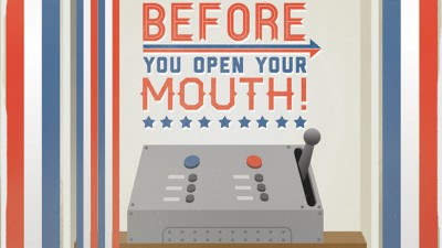 Real Complainers Vote - Close the curtain before you open your mouth