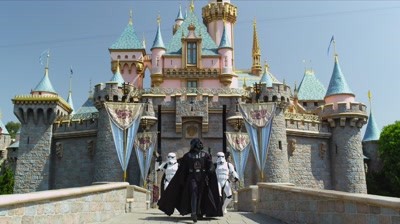 Disneyland - Darth Vader goes to Disneyland