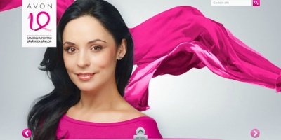 Andreea Marin este ambasadorul "Campania pentru sanatatea sanilor", sustinuta de Avon si Starcom MediaVest