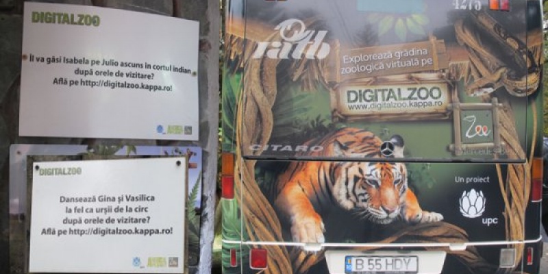 200.000 euro investiti de UPC in proiectul Digital Zoo din 2009 pana in prezent