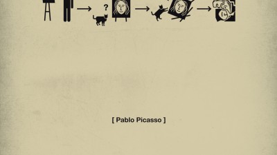 Quercus Books - Life in five seconds, Pablo Picasso