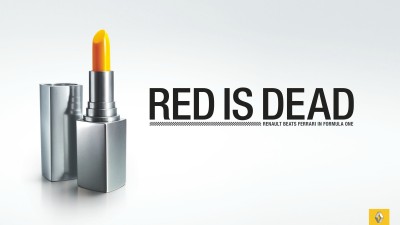 Renault F1 - Red is Dead, Lipstick