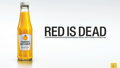 Renault F1 - Red is Dead, Tomato Ketchup