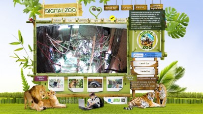 Website: UPC &ndash; Digital Zoo (Homepage)