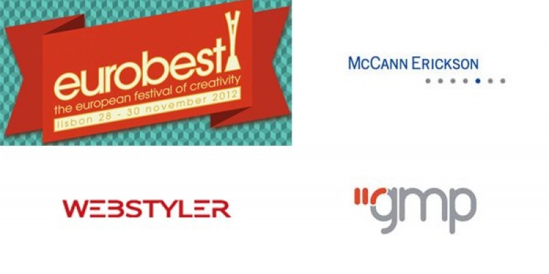 McCann Erickson si Webstyler + GMP, premiate la Eurobest 2012