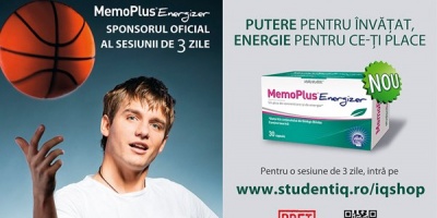 MemoPlus incurajeaza tinerii in sesiune, intr-o campanie creata de Logo Bigger