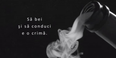 "Sa bei si sa conduci e o crima" - campanie impotriva condusului sub influenta alcoolului semnata de Next Advertising
