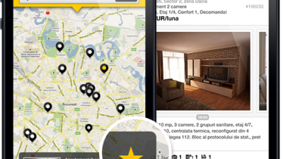 Aplicatie mobile: ARGUS - Imob.ro (map search)