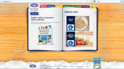 Homepage: Danone Nutriday - Cartea de bunatati