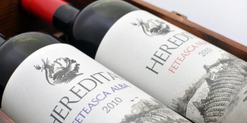 Dropia este elementul central al identitatii create de BrandFusion pentru noul brand de vinuri Hereditas