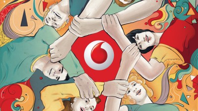 Vodafone - ad for Vodafone internal magazine