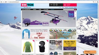 Website: switchshop.ro - Homepage