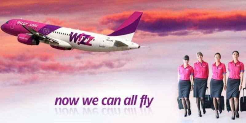 Wizz Air muta 4 din 8 rute din Roma pe Ciampino, 3 dintre ele fiind din si spre Romania