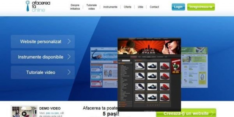 Romtelecom lanseaza afacereataonline.ro, platforma do-it-yourself pentru creare de site-uri