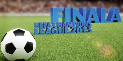 Dolce Sport transmite live 3D finala Champions League 2013
