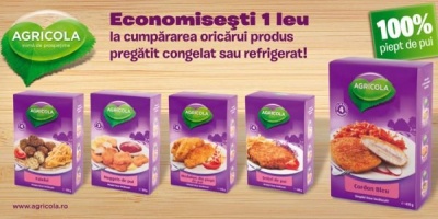 Campanie promotionala AGRICOLA Bacau si Grup Sapte pentru produsele pre-gatite